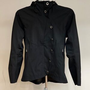 Nau Black Hooded Coat Women’s Small